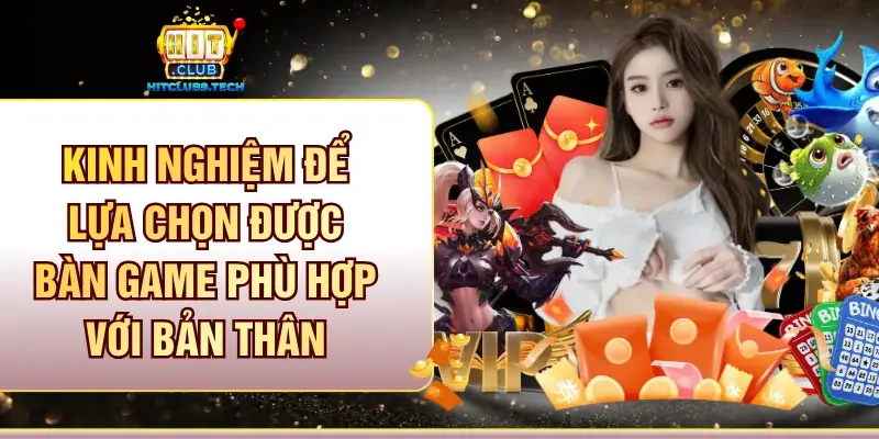 Kinh nghiệm để lựa chọn được bàn game phù hợp với bản thân