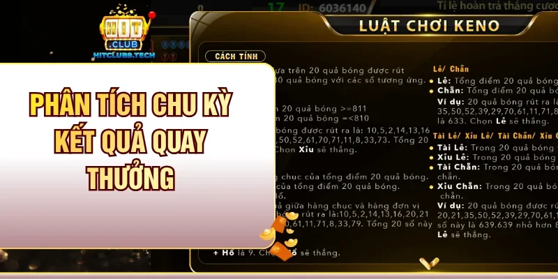 Phân tích chu kỳ kết quả quay thưởng