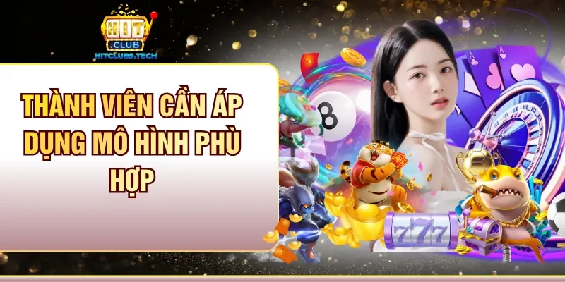 Thành viên cần áp dụng mô hình phù hợp