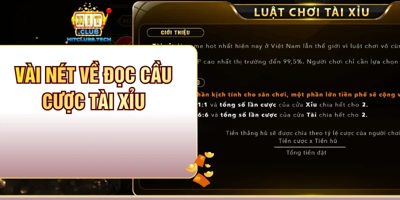Vài nét về đọc cầu cược tài xỉu